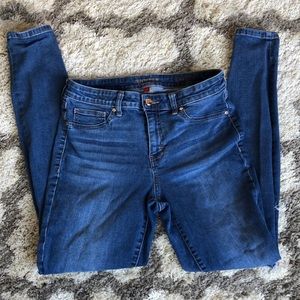 JLo Super Skinny Distressed Jeans